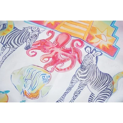 Рубашка Casablanca Zoo Print "White" фото № 3