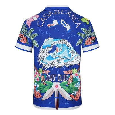 Рубашка Casablanca Surf Club "Blue" фото № 2