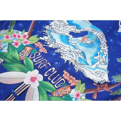 Рубашка Casablanca Surf Club "Blue" фото № 4