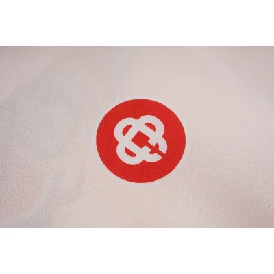 Рубашка Casablanca Portrait Of Man Multicolored Stripes "White" фото № 3