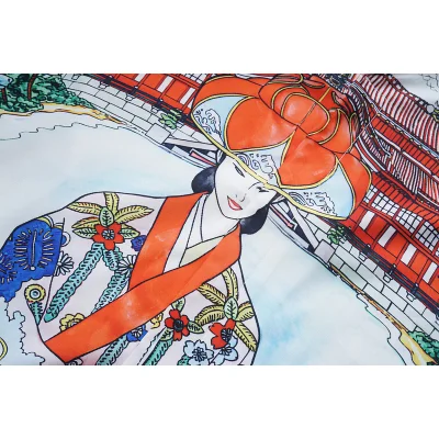 Рубашка Casablanca The Sacred Place Of Spirit "White" фото № 6