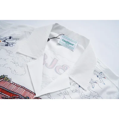 Рубашка Casablanca The Sacred Place Of Spirit "White" фото № 8