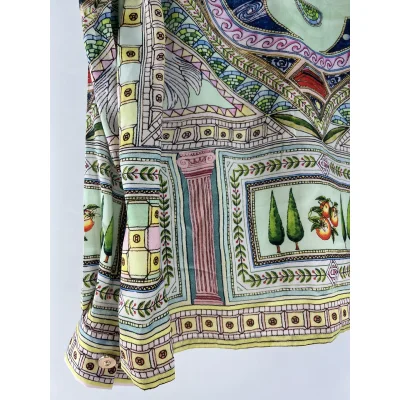 Рубашка Casablanca Space Sun Moon "Brown" фото № 8