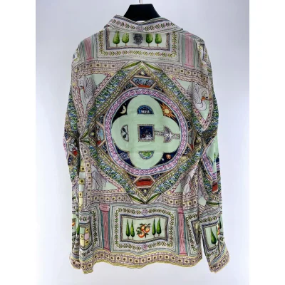 Рубашка Casablanca Space Sun Moon "Brown" фото № 3