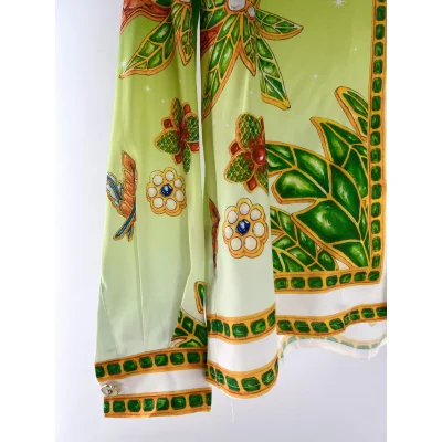 Рубашка Casablanca Frontside Print Lizard Hummingbird "Green" фото № 3 Рубашка Casablanca Frontside Print Lizard Hummingbird "Green" фото № 3