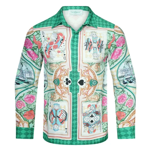 Рубашка Casablanca Playing Cards "Green"