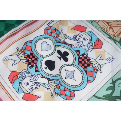 Рубашка Casablanca Playing Cards "Green" фото № 6