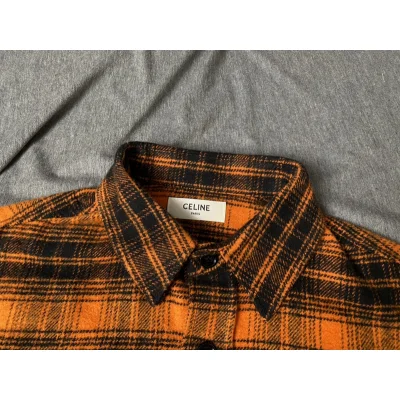 Рубашка Celine Cage Style "Orange" фото № 3 Рубашка Celine Cage Style "Orange" фото № 3