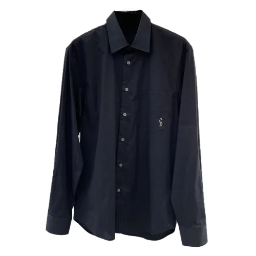 Рубашка Christian Dior Very Small Logo On Pocket CD "Black"