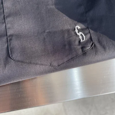 Рубашка Christian Dior Very Small Logo On Pocket CD "Black" фото № 3