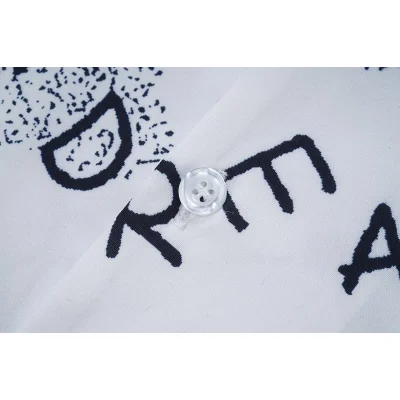 Рубашка Christian Dior Large Front Logo "White" фото № 3