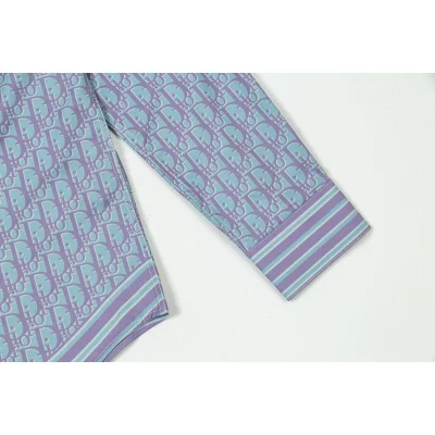 Рубашка Christian Dior Full Filling Of Letters "Blue" фото № 4