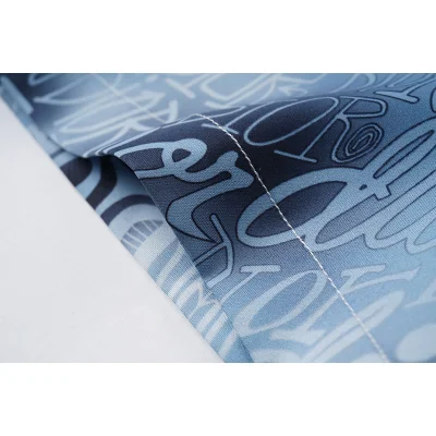 Рубашка Dior Logo Inscription "Blue" фото № 7