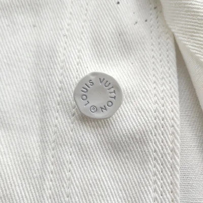 Рубашка Louis Vuitton Merging Colors "Gray/White" фото № 6