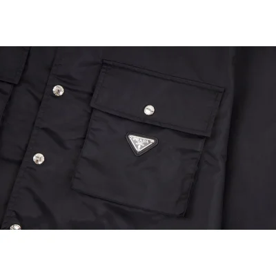 Рубашка Prada Stylish - With Logo "Black" фото № 2