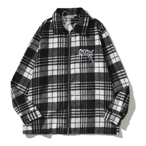 Рубашка Revenge In A Cage With A Logo "Gray"