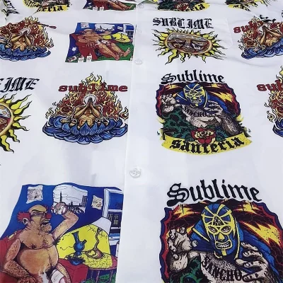 Рубашка Wacko Maria Another World "White" фото № 4