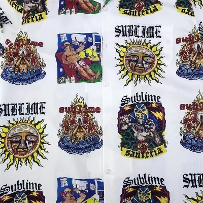 Рубашка Wacko Maria Another World "White" фото № 6