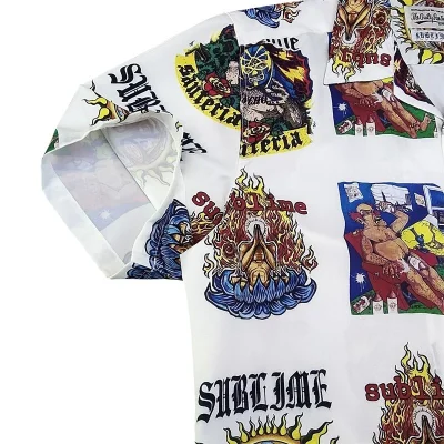 Рубашка Wacko Maria Another World "White" фото № 7