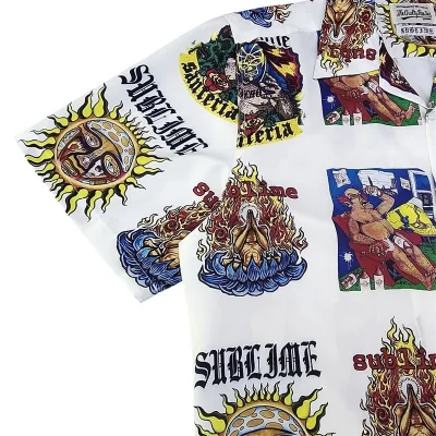 Рубашка Wacko Maria Another World "White" фото № 8