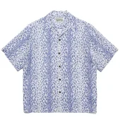 Рубашка Wacko Maria Leopard Print "Lilac/White"