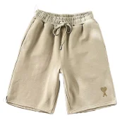 Шорты Amiri Heart Logo "Brown"