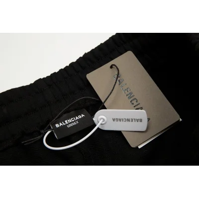 Шорты Balenciaga With Brown Logo "Black" фото № 6