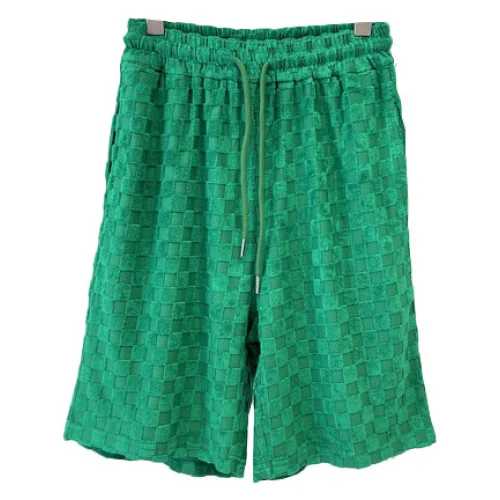 Шорты Bottega Veneta Monochrome "Green"