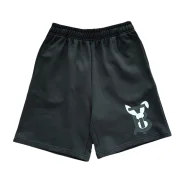 Шорты Burberry With The Hare Logo "Black"