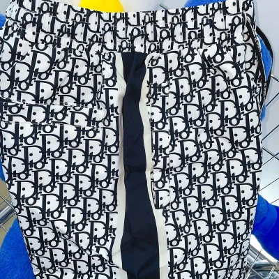 Шорты Christian Dior Many Little Print Dior "White" фото № 6