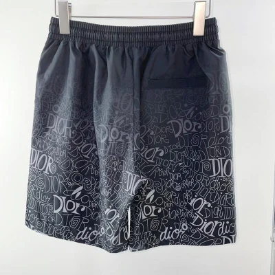 Шорты Christian Dior White Mini Logotypes "Black" фото № 2