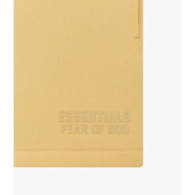 Шорты Fear Of God Sport Style Black Patch "Yellow" фото № 5