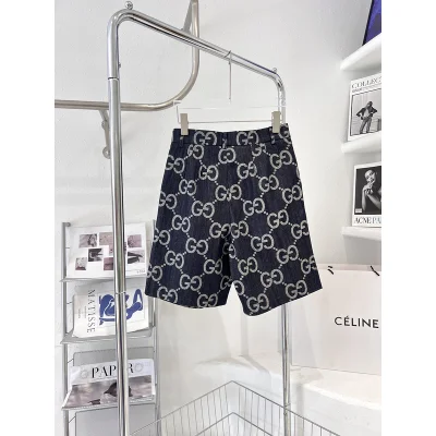 Шорты GUCCI Monogram "Navy Blue" фото № 3