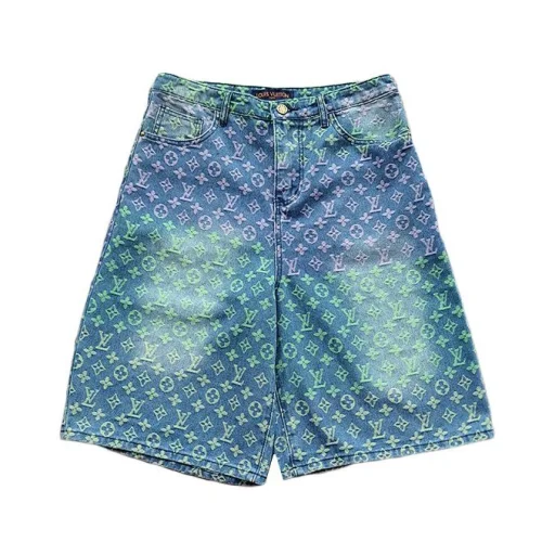 Шорты Louis Vuitton Denim Style "Blue/Green"
