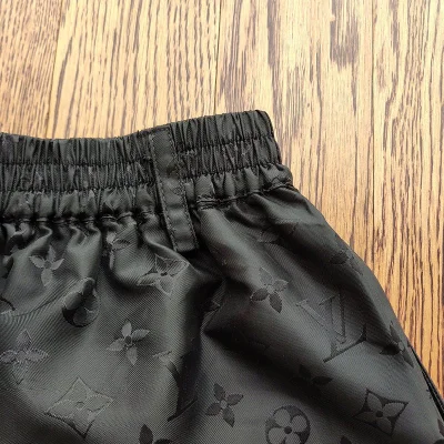 Шорты Louis Vuitton Cotton ZIP "Black" фото № 3