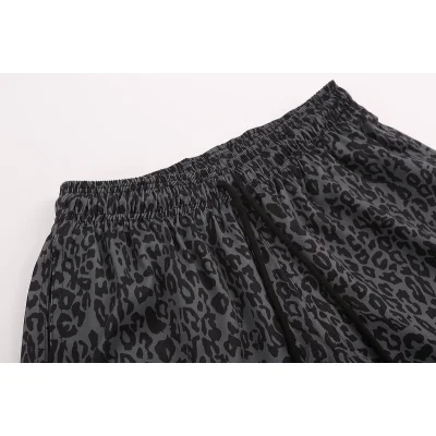 Шорты Palm Angels Leopard Style "Black/Gray" фото № 8