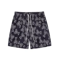 Шорты Palm Angels With Patterned Bear Print "Black/Violet"
