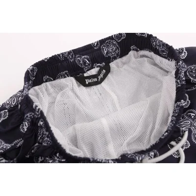 Шорты Palm Angels With Patterned Bear Print "Black/Violet" фото № 5