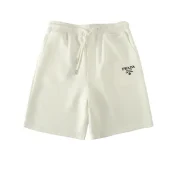 Шорты Prada Logo On Pocket "White"