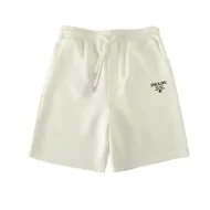 Шорты Prada Logo On Pocket "White"