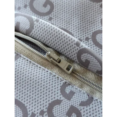 Худи Gucci Print Gray Logos GC "Gray" фото № 6