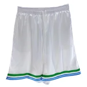 Шорты Casablanca Human With Yellow Rocket "White"