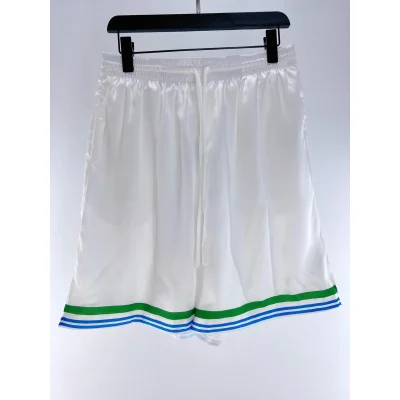 Шорты Casablanca Human With Yellow Rocket "White" фото № 2