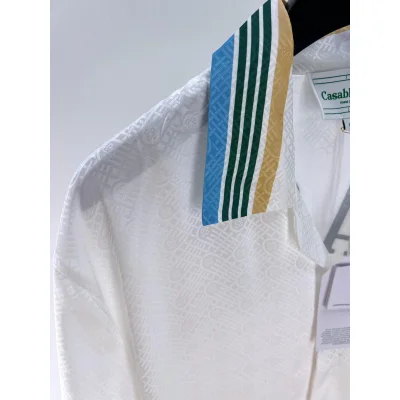 Рубашка Casablanca Frontside Logo Casa Way Oranges "White" фото № 3