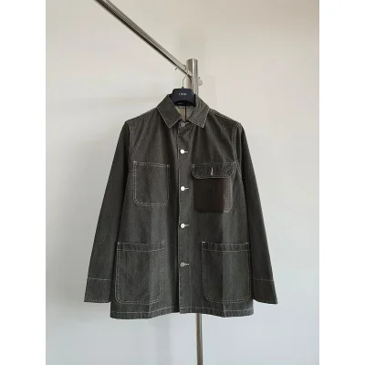 Рубашка Christian Dior Brown Embroiered Dior Stone Island "Green" фото № 2