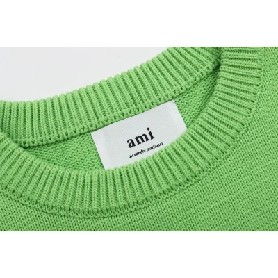 Свитер Amiri Large Logo - Heart And Letter "Green" фото № 2