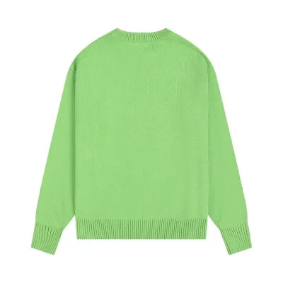Свитер Amiri Large Logo - Heart And Letter "Green" фото № 5