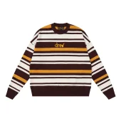 Свитер Drew House Striped "Brown/Yellow"