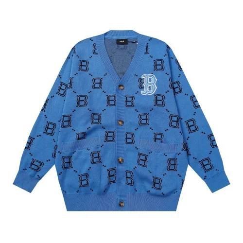 Кардиган MLB Two Front Pockets "Blue"