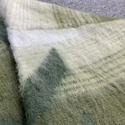 Свитер Off White Home Comfort "Green/White" фото № 3